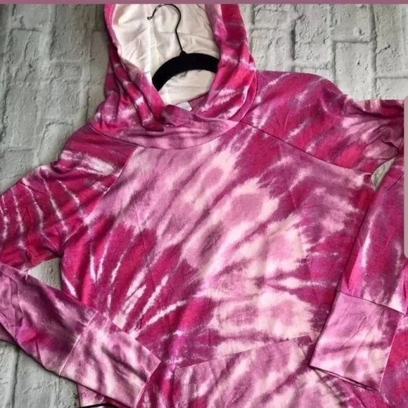 LuLaRoe Breast Cancer Awareness Amber Pink Tie Dye M - Picture 1 of 8